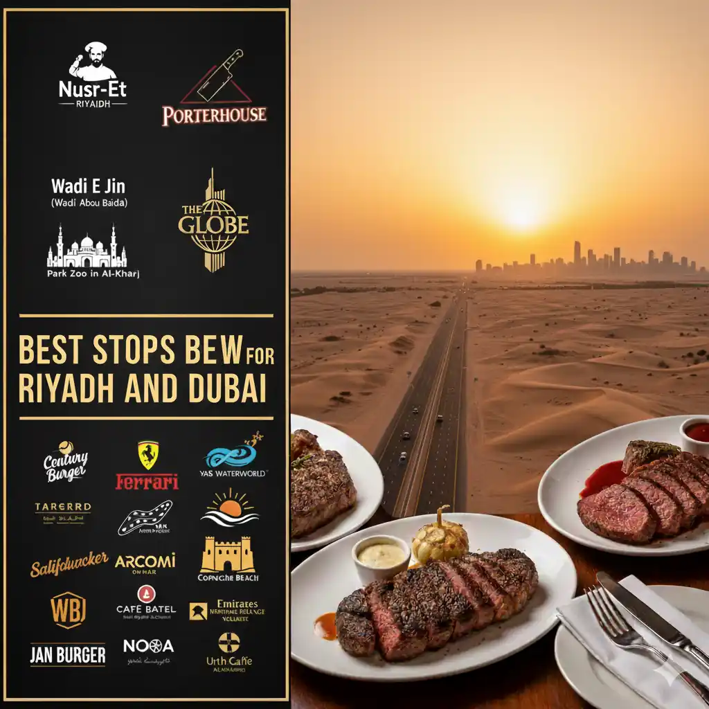 Best Stops Between Riyadh and Abu Dhabi