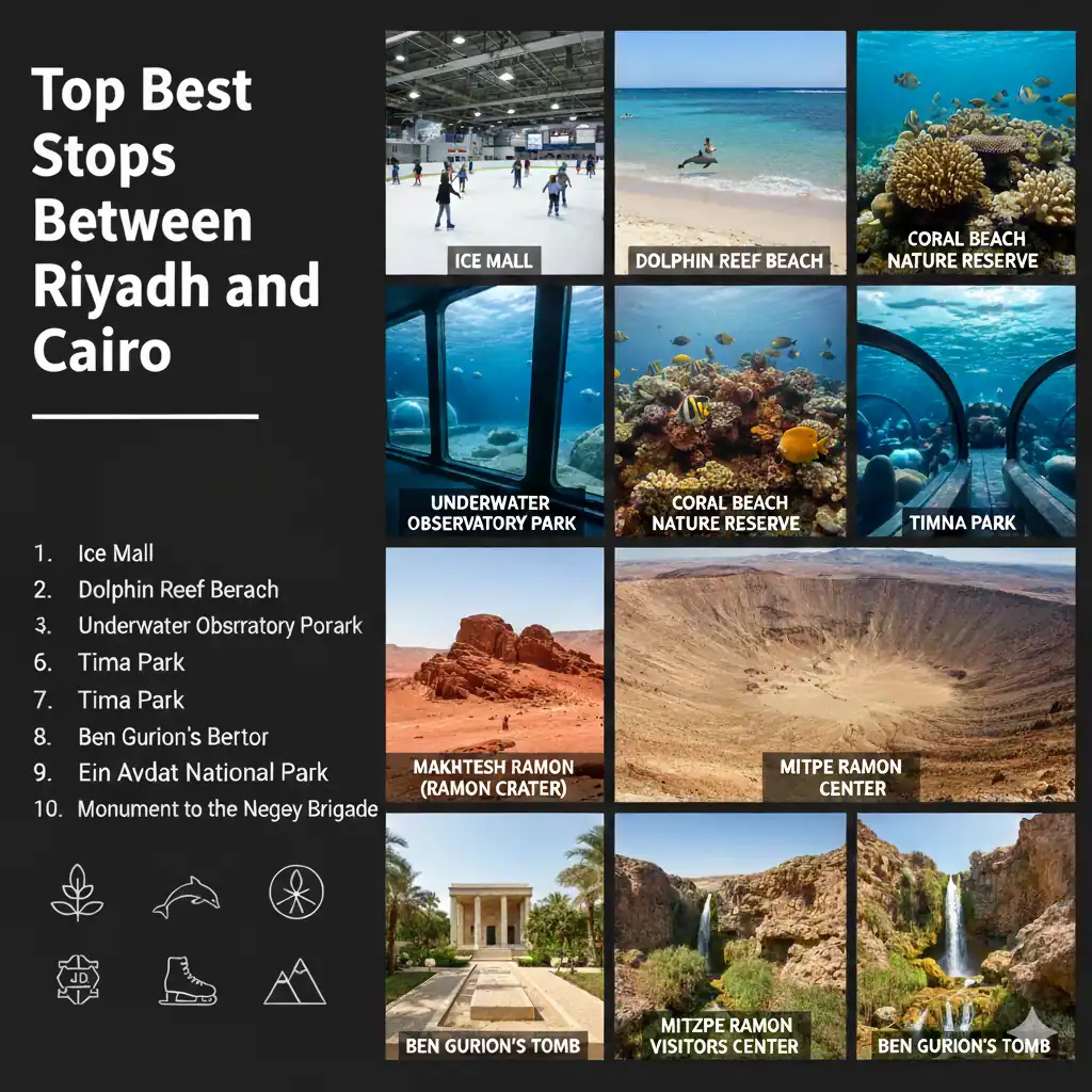 Best Stops Between Riyadh and Cairo