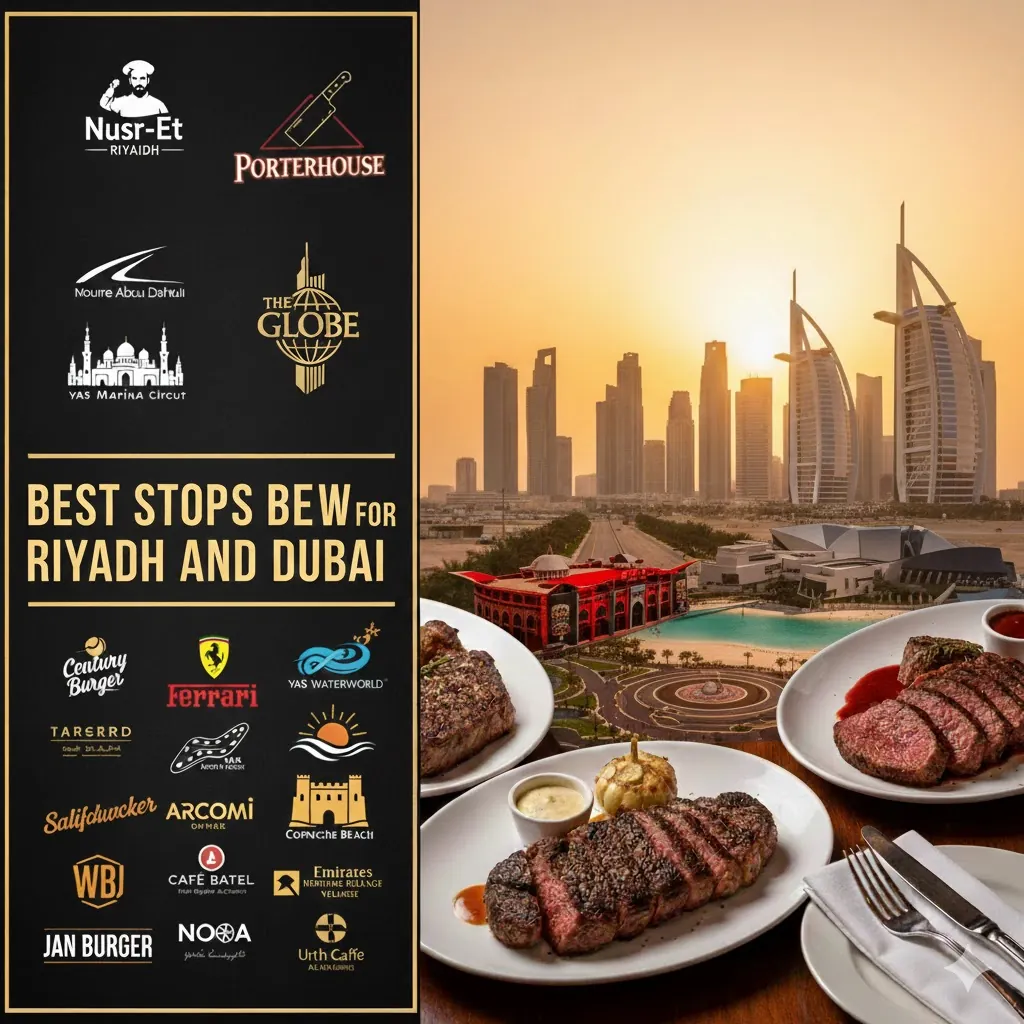 Best Stops Between Riyadh and Dubai