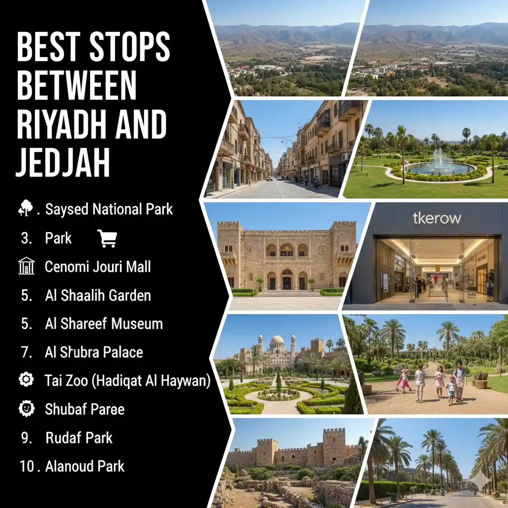 Best Stops Between Riyadh and Jeddah