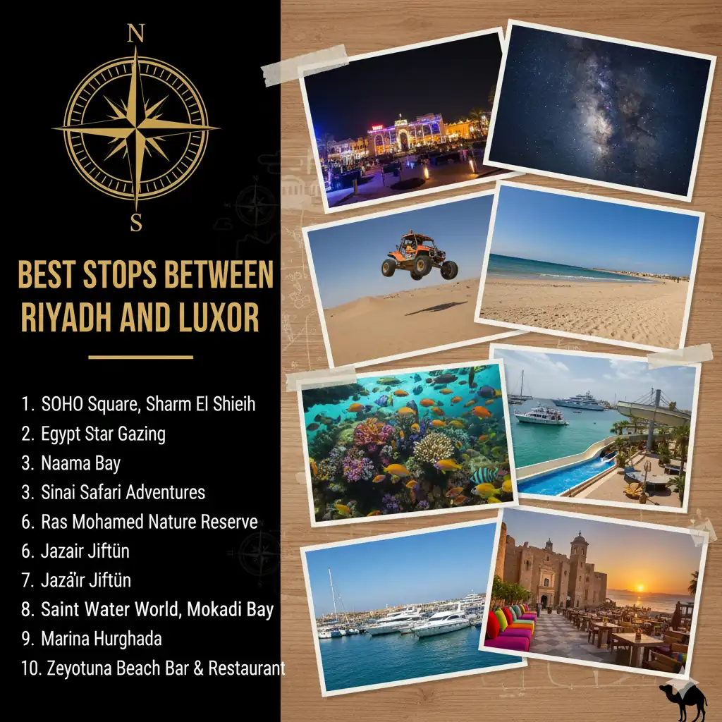 Best Stops Between Riyadh and Luxor