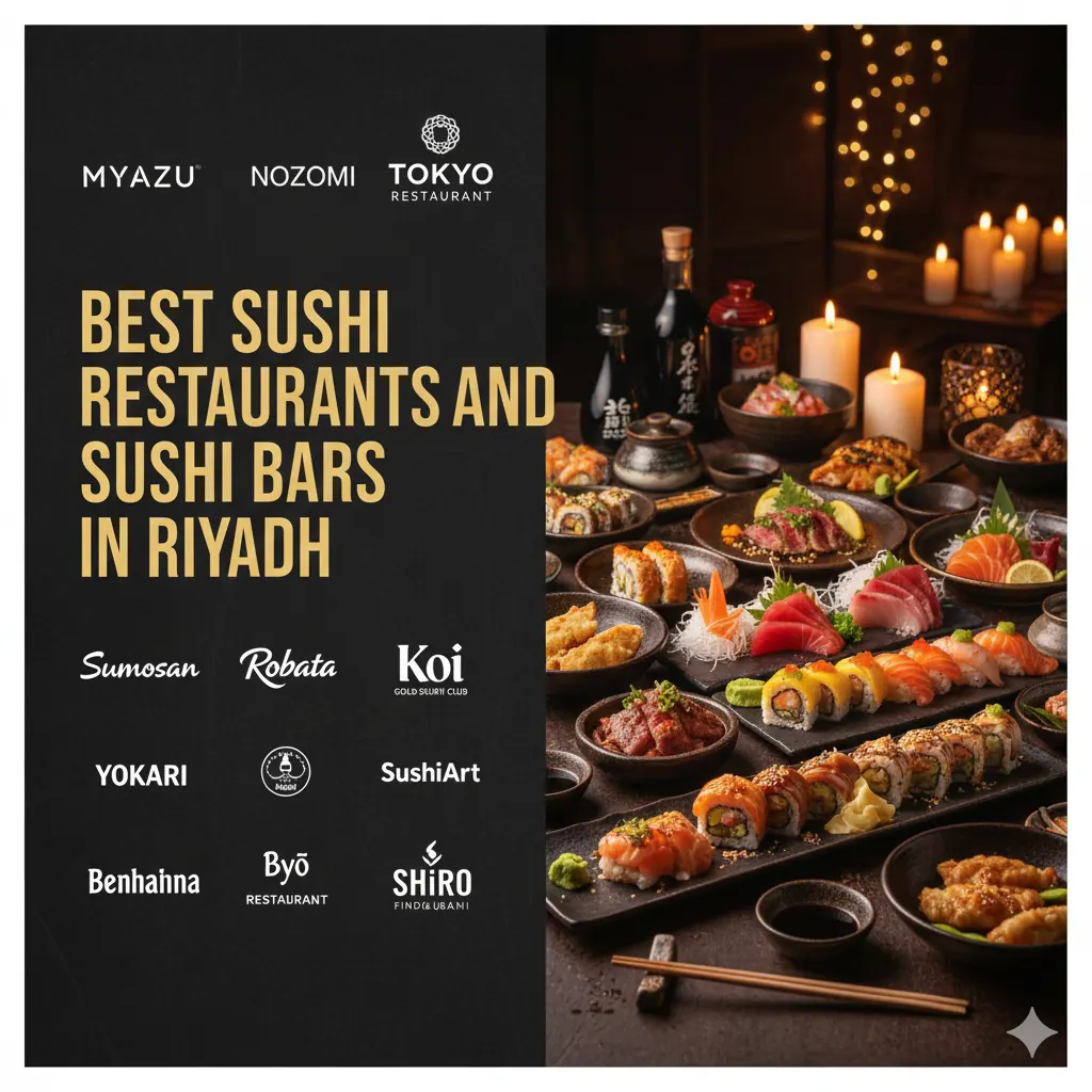 Best sushi restaurants and sushi bars in Riyadh