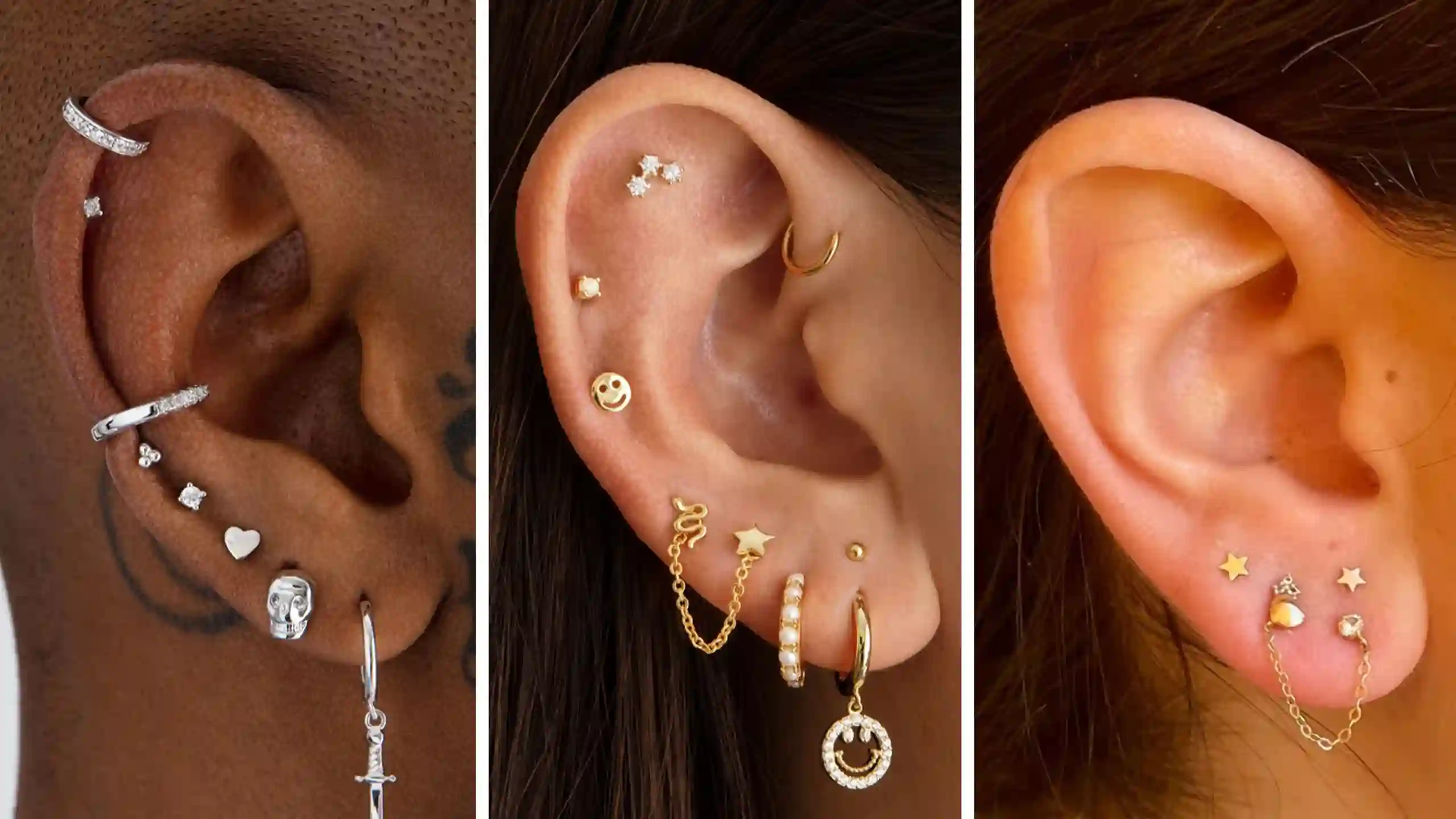 Most Popular Styles for Healed Helix Piercings 