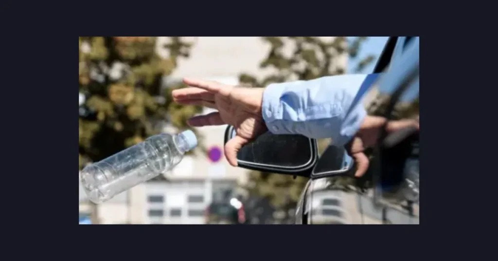 Responsible for Littering from a Motor Vehicle