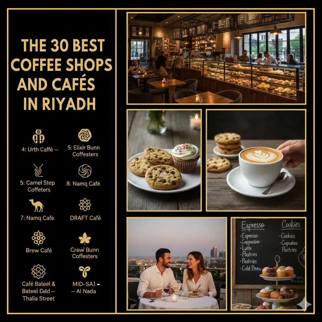 The 30 best coffee shops and best cafes in Riyadh