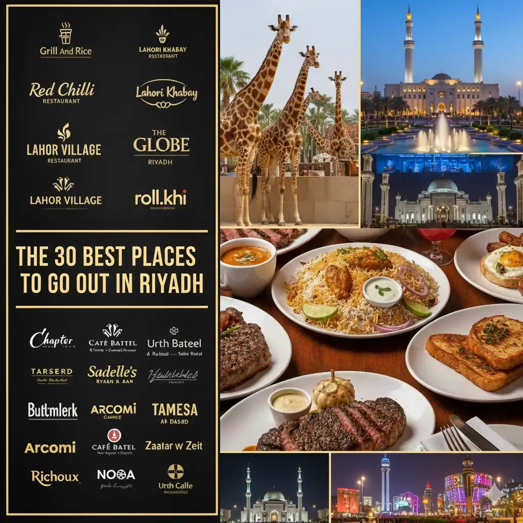 The 30 best places to go out in Riyadh