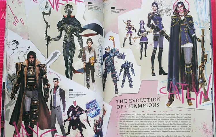 The Arcane Art Book as a Story of Visual Harmony