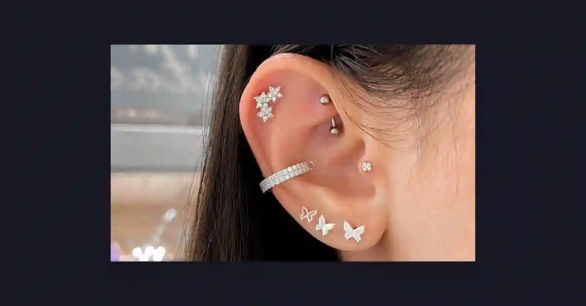What Gauge Is a Helix Piercing When Healed Healing, Jewelry & Tips